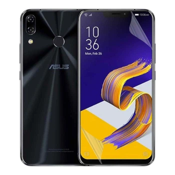 Плёнка гидрогелевая для Asus Zenfone 5 глянцевая противоударная прозрачная