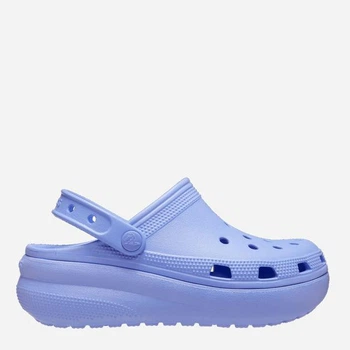 Дитячі крокс сабо Crocs Classic Cutie Clogна платформі Crocs с12 29 18 см Бузковий