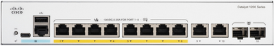 Комутатор Cisco Catalyst 1200 (C1200-8T-E-2G)