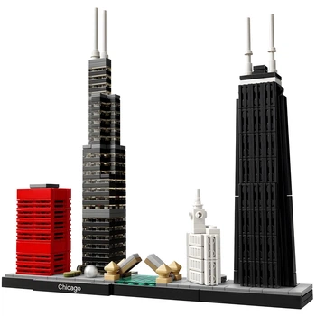 Конструктор Architecture Чикаго на 444 детали (L1033)