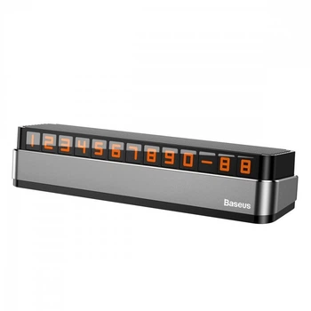 Парковочная карта Baseus Moonlight Box Series Temporary Parking Number Plate