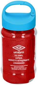 Рушник Umbro Ice Towel Can Спортивний Охолоджуючий Червоний 30х90 см (um-itс-rd)