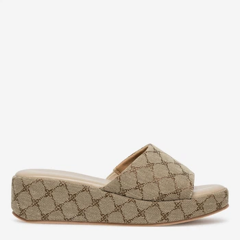 Женские шлепанцы Nine West WFA2789-1 5905588650904 40 25.9 см Бежевые (5905588650928)