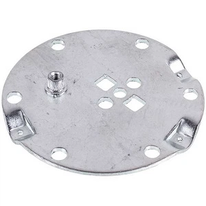 Фланець круглий (нержавійка) для бойлера Atlantic, Classic, Thermor, Round D=120mm, 6 отворів