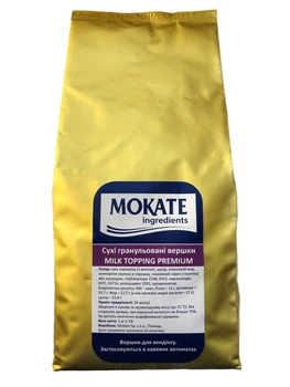 Сухое молоко сливки в гранулах Mokate Milk Topping Premium 1 кг