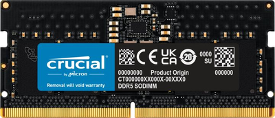 Оперативная память Crucial SODIMM DDR5-5600 16GB PC5-44800 CL46