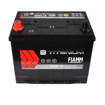 Автомобильный аккумулятор FIAMM Titanium Black Asia 75Аh 640А L+ 7905189