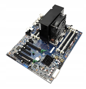 Комплект: Материнская плата HP Z440 / Intel Xeon E5-2643 v3 (6 (12) ядра по 3.4 - 3.7 GHz) / 64 GB DDR4 / Socket LGA 2011 v3 + кулер HP б/у