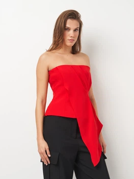 Куртка женская Zara 3511/395 XS Красная (03511395600012)