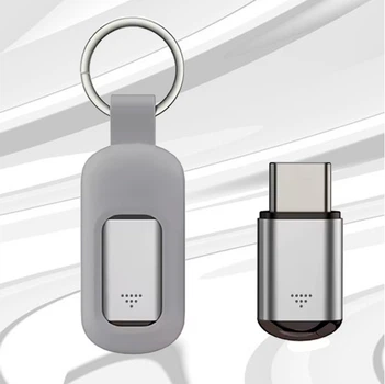 Універсальний Міні-адаптер USB ІЧ-пульт дистанційного керування побутовими приладами Type-C для Iphone 15 та Iphone 16 Сірий