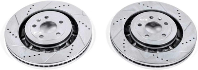 Диски 335 мм тормозные передние Lincoln MKС POWER STOP (AR85176XPR, BRRF361, EJ7Z1125A, EJ7Z1125B) 2шт.