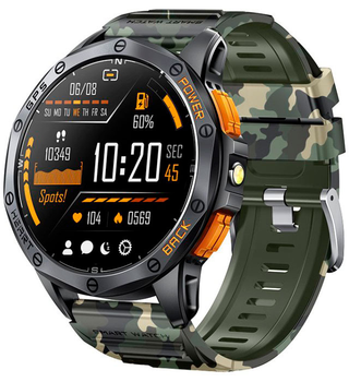Мужские часы Uwatch Smart GPS Max Nano ArmyGreen 2 ремешка