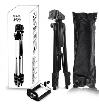 Штатив універсальний Tripod 3120 для камери та телефону (35-102 см) з чохлом