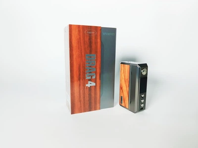 Батарейний мод VooPoo Drag 4 177W Gun Metal Rosewood (Збройова сталь Червоне дерево)