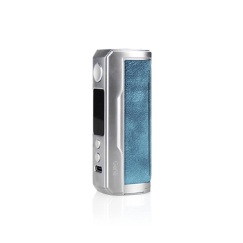 Батарейный мод VooPoo Drag X Plus Pro 100W Mod Silver Blue (Серебро Синий)