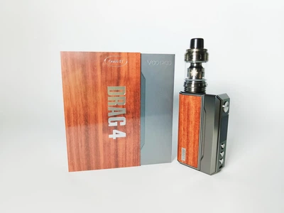 Стартовый набор VooPoo Drag 4 177W with UFORCE-L Kit Gun Metal Rosewood (Оружейная сталь)