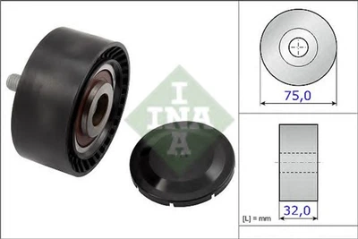 Ролик генератора Ina BMW 5 (F10) 10-16 (75x32), N55 B30 (532 0722 10)