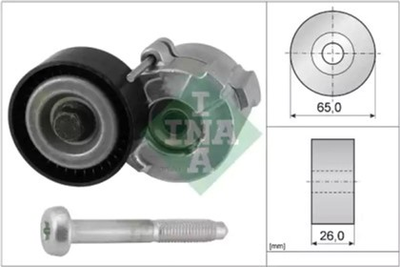 Натягувач ременя генератора Ina Fiat Doblo 1.6D/2.0D Multijet 10- (534 0610 10)
