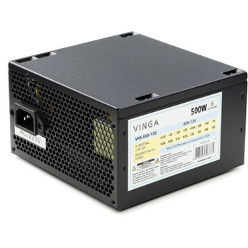 Блок живлення Vinga 500W, для ПК, ATX, OEM, стабільний
