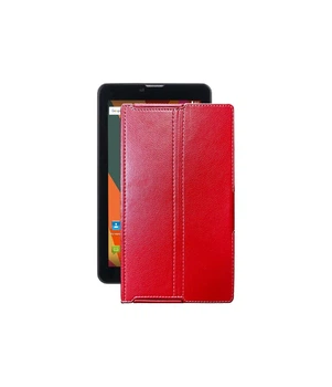 Чохол з екошкіри для планшету Bravis NB753 3G Червоний