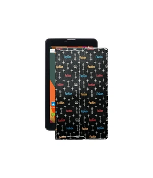 Чохол з екошкіри для планшету Bravis NB753 3G Фешн чорний