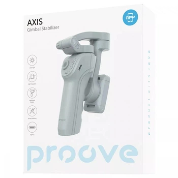 Proove Axis Gimbal Stabilizer компактный 3-осевой стабилизатор для смартфонов iPhone и Android