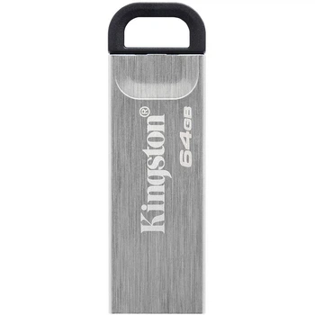 Флеш-накопичувач USB3.2 64GB Kingston DataTraveler Kyson Silver/Black (DTKN/64GB)