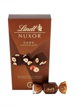 Конфеты Lindt Nuxor Gianduga Feinherb 150 гр.
