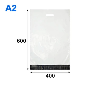 Курьерский пакет ПакТоби A2 400*600 + 40мм с ручкой 50мм