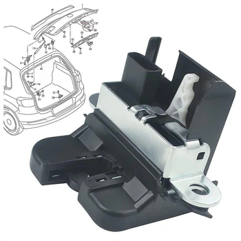 Замок кришки багажника VW Touran Tiguan Polo Тігуан Туран Поло 1P0827505