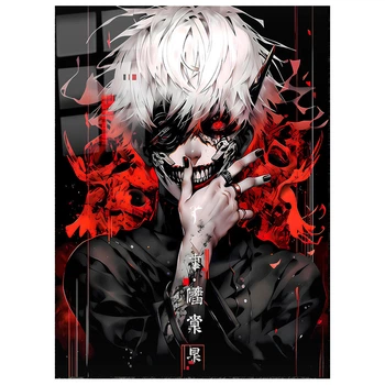 Картина на металле Токийский Гуль: Tokyo Ghoul 20x30 см (27230)