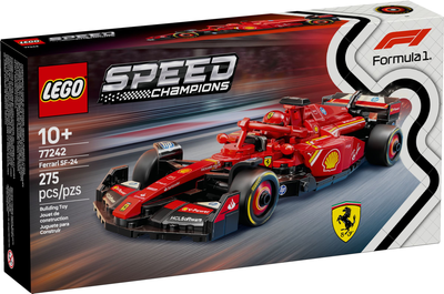 Конструктор LEGO Speed Champions Болід F1 Ferrari SF-24 275 елементів (77242)