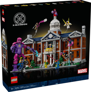 Zestaw klocków LEGO Marvel X-Men: Instytut Xaviera 3093 elementy (76294)