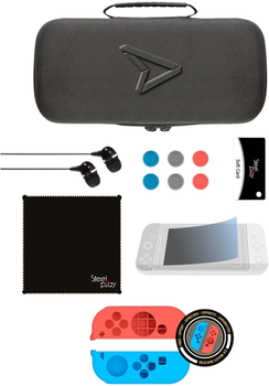 Zestaw akcesoriów SteelPlay Carry & Protect 11 in 1 dla Nintendo Switch (3760210999033)