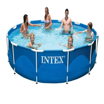 Бассейн каркасный Intex круглый (28210) /6+лет/, 366*76см