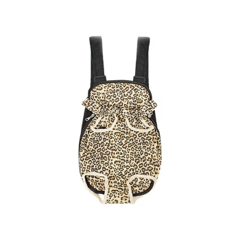 Рюкзак-кенгуру для животных Lesko A-01001 Leopard S для котов и собак