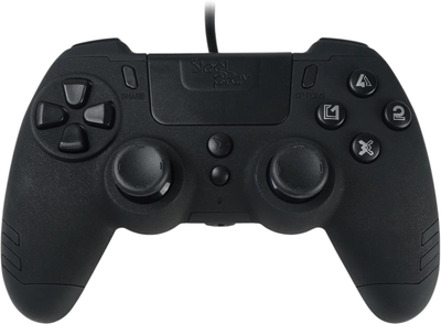 Геймпад дротовий SteelPlay Slim Pack Wired Controller Multi Ebony Black (3760352730150)