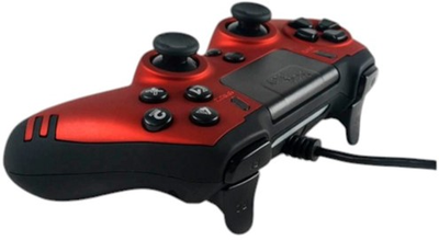 Геймпад дротовий SteelPlay Slim Pack Wired Controller Multi Ruby Red (3760352730143)