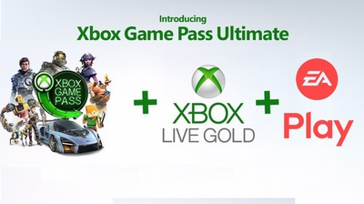 Комплект Xbox Game Pass Ultimate - 24 місяці: Game Pass Console + PC + Core + EA Play (Xbox One/Series + Windows 10/11) для всіх регіонів та країн