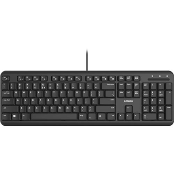 Клавіатура Canyon HKB-20, Black, USB (CNS-HKB02)