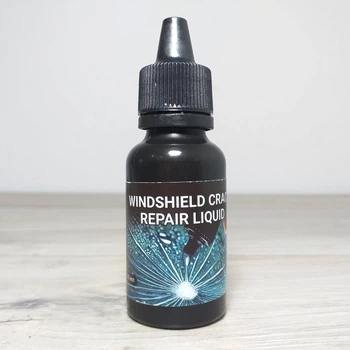 Полимер для ремонта лобового стекла, заполняющий трещины Windshield Crack Repair Liquid, 30 мл (X-1649)