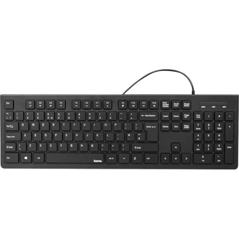 Клавиатура Hama KC-200 Black, USB (89182681)