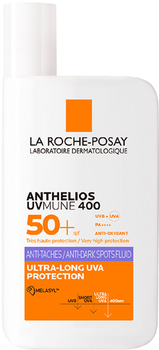 Сонцезахисний легкий корегуючий флюїд La Roche-Posay Anthelios UVA 400 Проти гіперпігментації шкіри SPF50+ 50 мл (3337875917407)