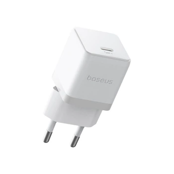 Сетевое зарядное устройство 30W с быстрой зарядкой Quick Charge 3.0, USB Type-C, белый