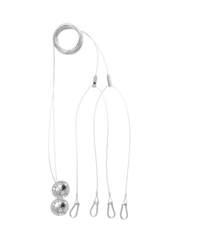 Підвіс для світлодіодної панелі з тросом 1,5м [4058075402928] Ledvance PANEL Suspension Kit