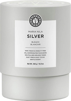 Puder rozjaśniający do włosów Maria Nila Silver 450 g (7391681035218)