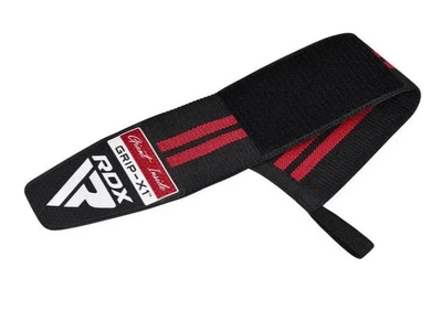 Бинты для запястий (кистевые бинты) RDX GYM WRIST WRAP R11 BLACK/RED (WAH-WR11BR)