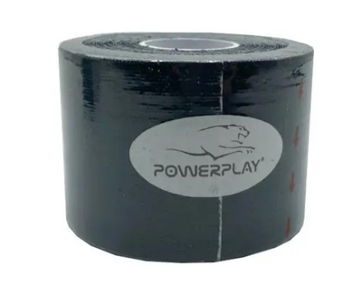 Кінезіологічний тейп PowerPlay 4315 Чорний 5 cм x 5 м (PP_4315_Black)