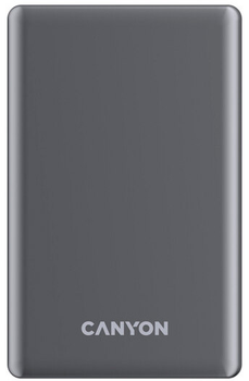 УМБ Canyon OnPower 505 slim Magsafe 5000 mAh PD20W Dark Grey (CNS-CPB505DG)