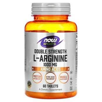 L-аргінін Now Foods Arginine 1000mg 60 tabs (1086-2023-10-2489)